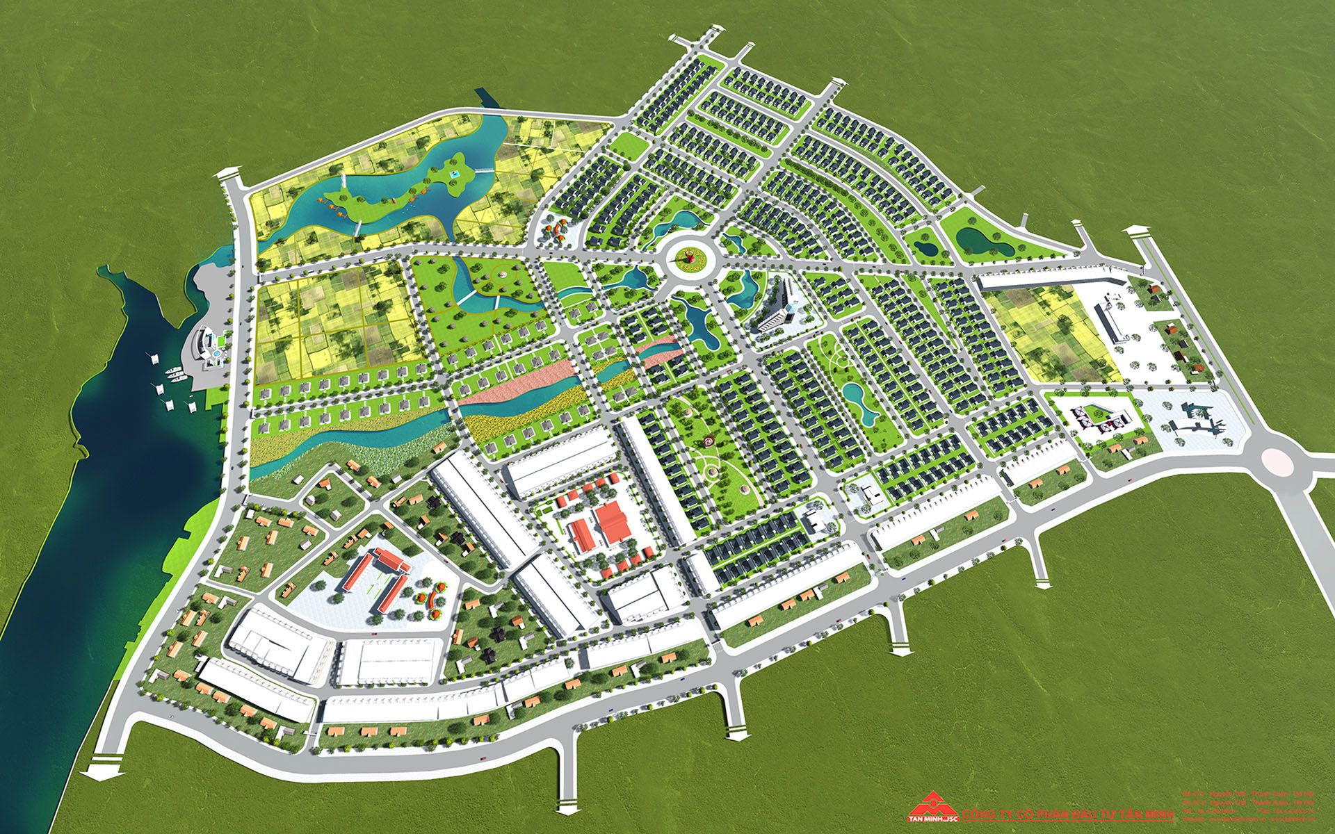 Quy hoạch Khu đô thị Green Villas Hội An