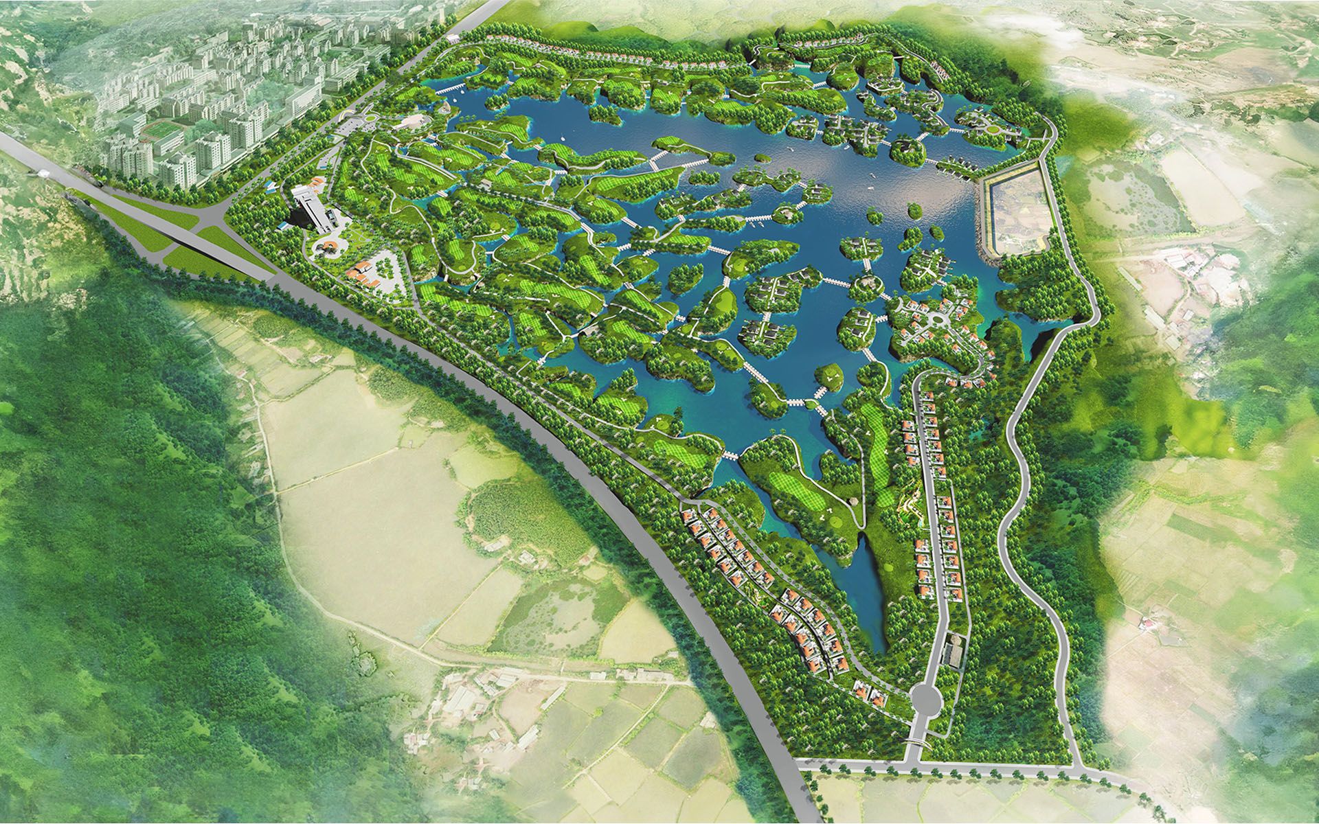 Quy hoạch Sân Golf Ngôi Sao Yên Bái