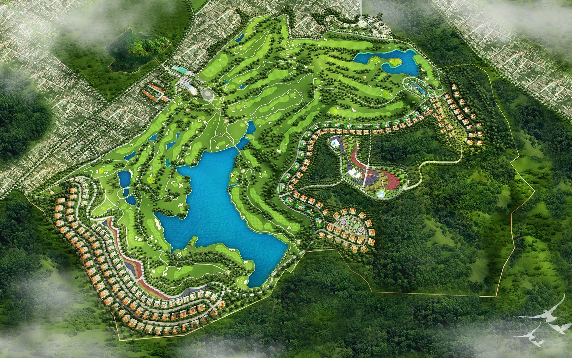 Quy hoạch Sân Golf Ngôi Sao Chí Linh