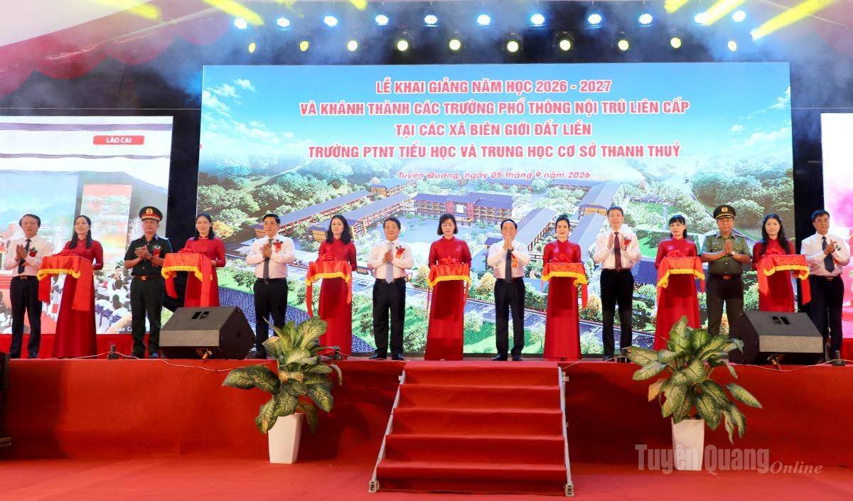 KHAI GIẢNG NĂM HỌC 2026–2027 TẠI TRƯỜNG PHỔ THÔNG NỘI TRÚ LIÊN CẤP TIỂU HỌC VÀ THCS THANH THỦY